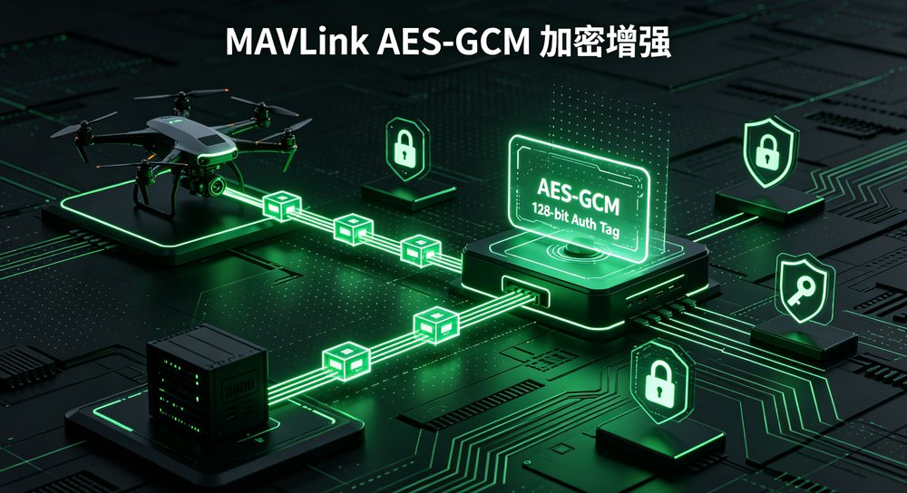 MAVLink AES-GCM 链路加密